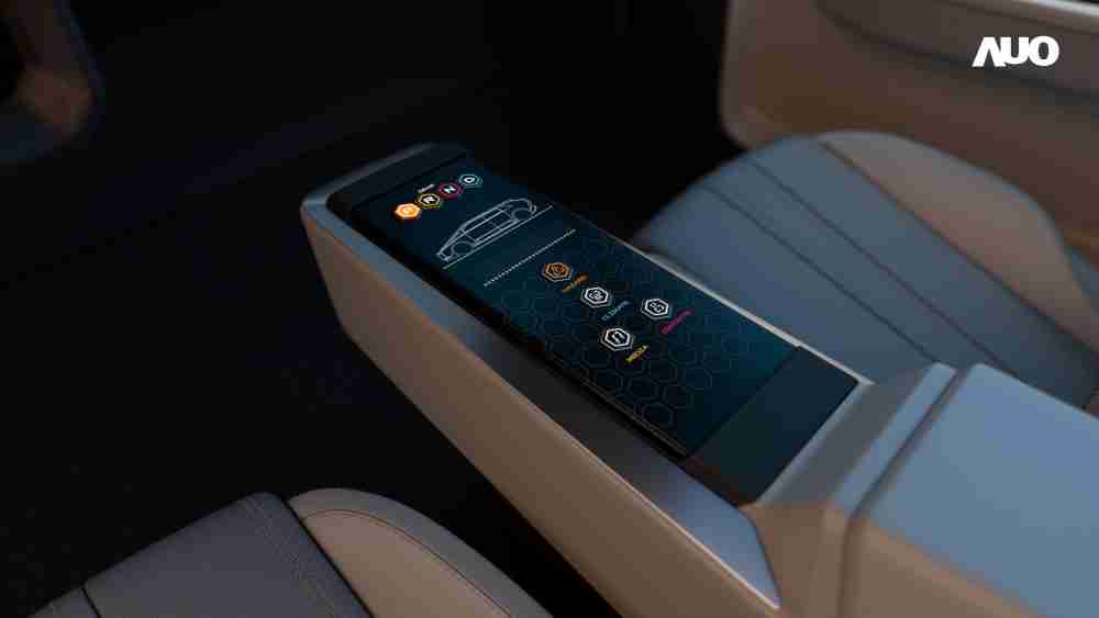 2468BET以人性化设计打造多变形态中控显示(Morphing Center Control)，，，，不使用时仅平面显示信息，，，进行操作时，，，显示器则会动态隆起，，，转变成3D实体按钮，，，，并有触觉回馈，，，展示人机互动新体验